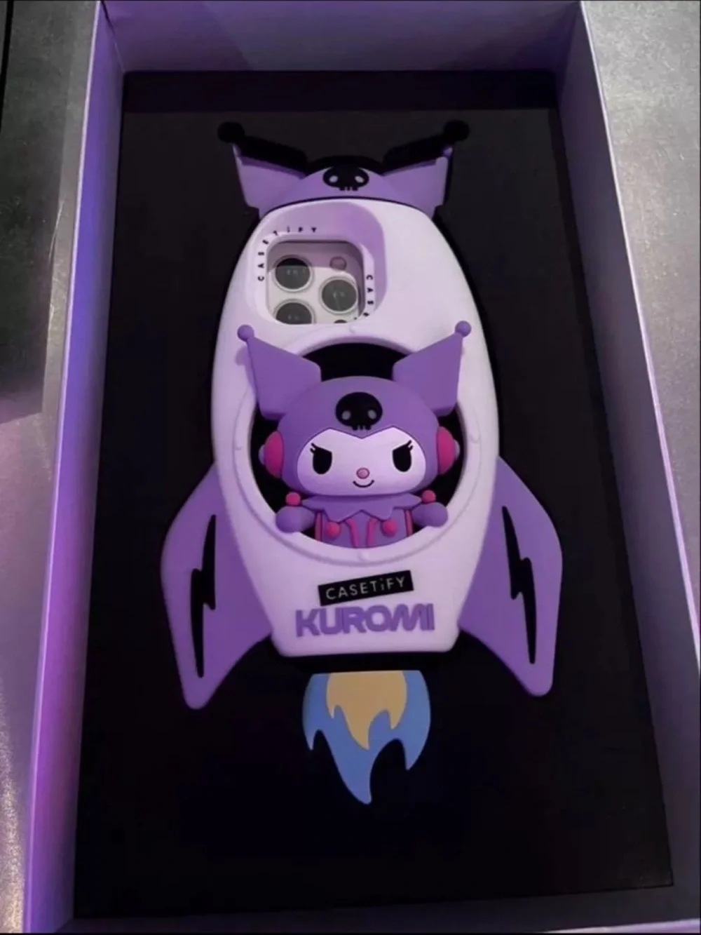 iPhone 16 pro max Kuromi casetify silicone 3d case